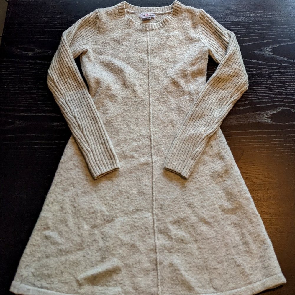 Light Gray Sweater Dress XS